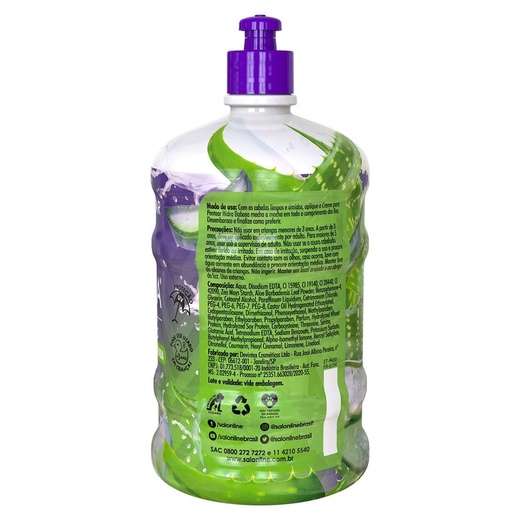 Creme De Pentear Salon Line Hidra Babosa 1L