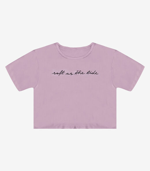 Blusa Feminina em Molecotton Viscose Infinita Cor Rosa