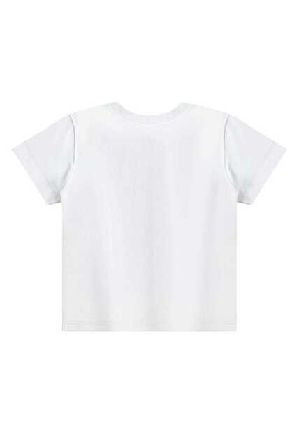 Conjunto Camiseta Dino e Bermuda Bee Loop
