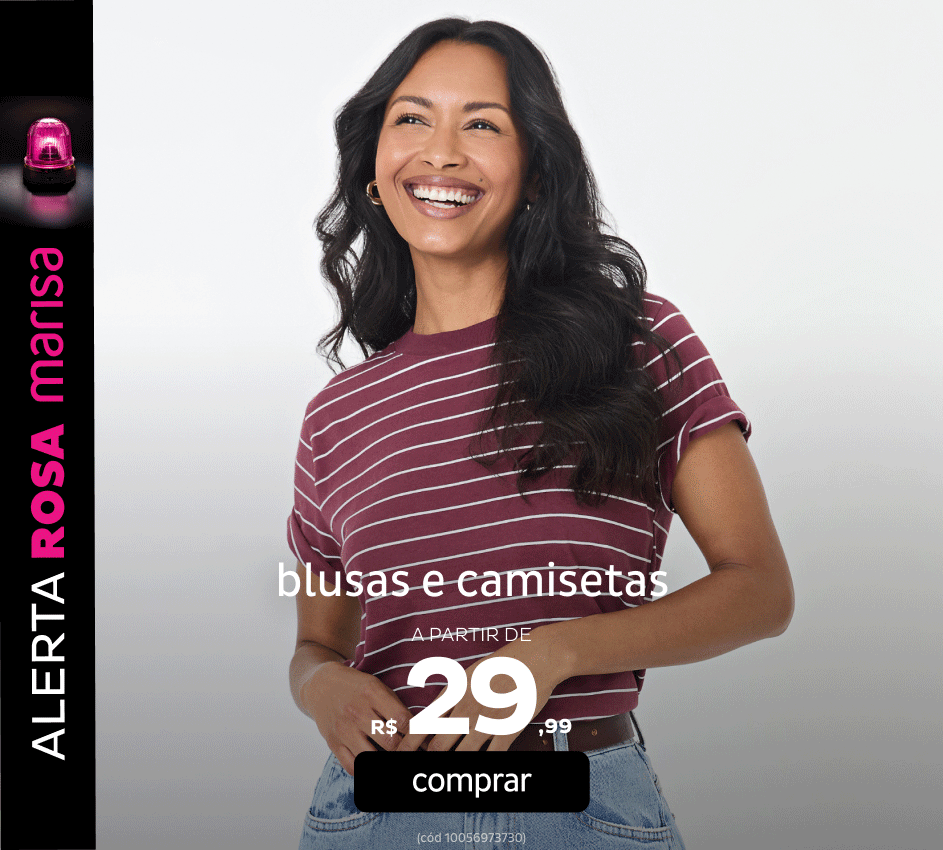 Blusas e Camisetas a partir de R$29,99 Blusas e Camisetas a partir de R$29,99