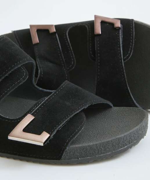 Rasteirinha Feminina Birken Fivelas Marisa