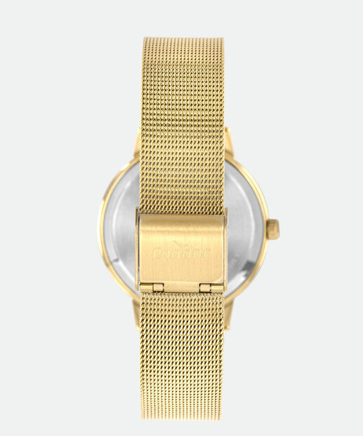 Kit Relógio Feminino Condor CO2035NDEK4K Dourado