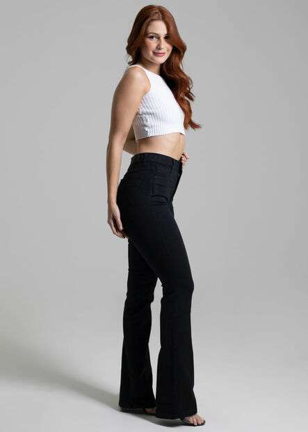 Calça Sarja Sawary Super Lipo Boot Cut - 265064