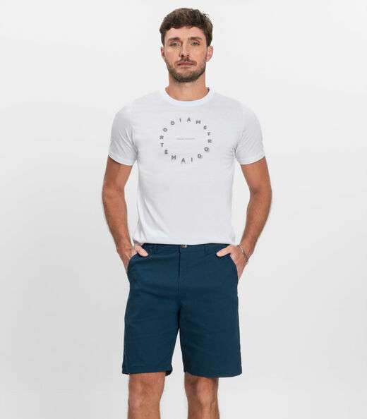 Image_Bermuda Masculina em Sarja Diametro Azul