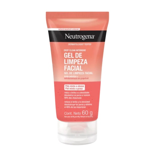 Image_Neutrogena Deep Clean Grapefruit Gel De Limpeza Facial 60g