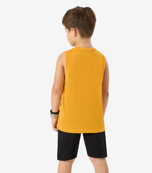 Bermuda Básica Menino Rovi Kids Preto