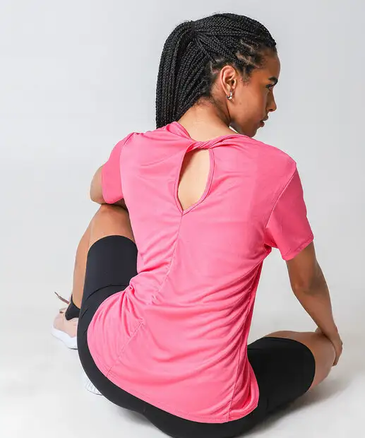 Image_Blusa Feminina Fitness Vazado Marisa Rosa