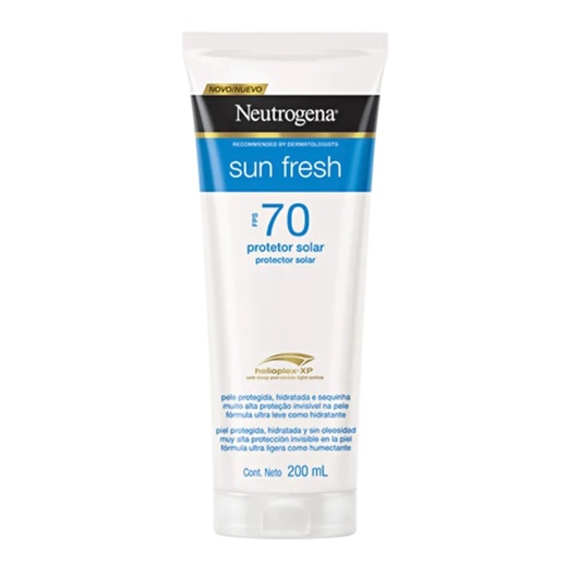 Image_Kit com 3 Unidades de Sun Fresh Protetor Solar Neutrogena FPS 70 200ml