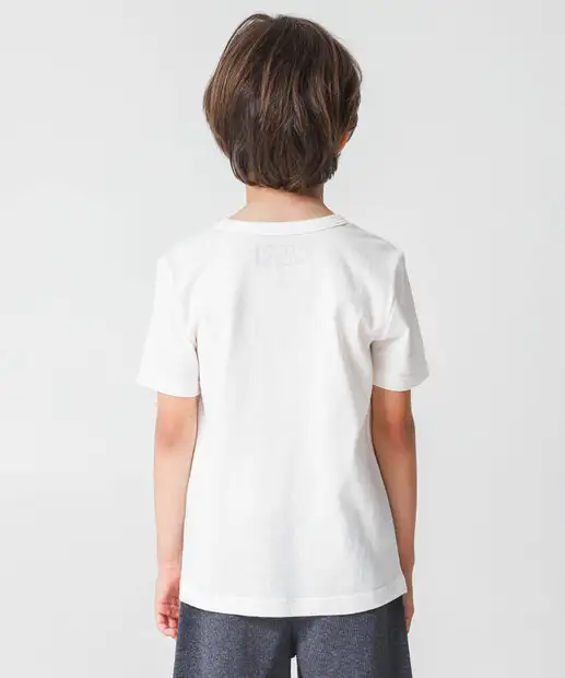 Conjunto Infantil Estampa Vingadores Marvel Tam 4 a 10 Off White