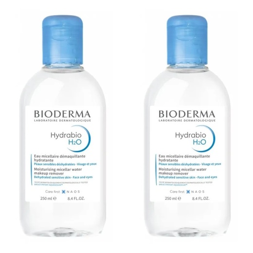 Image_Kit com 2 Unidades de Agua Micelar Demaquilante Bioderma Hydrabio H2O Hidratante