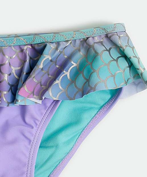 Conjunto Infantil Praia Estampa Gato Marisa Tam 2 a 10