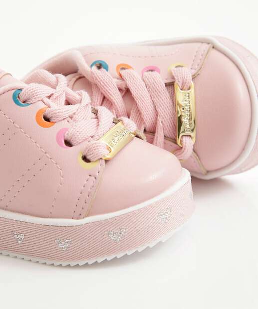 Tênis Infantil Casual Corações Molekinha 