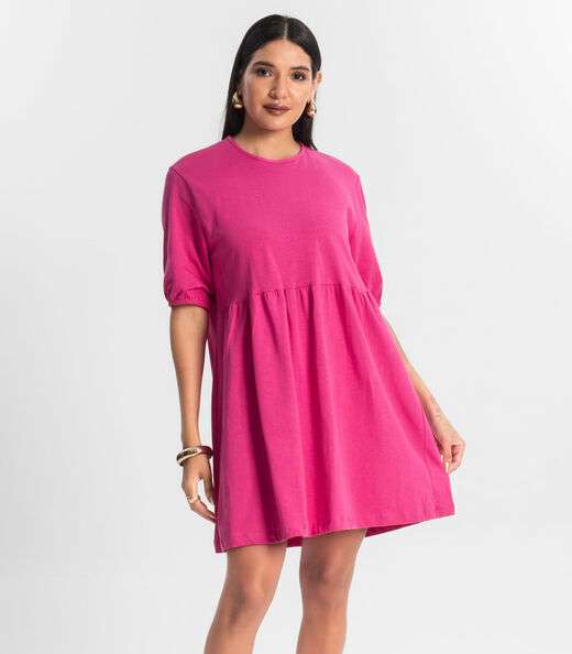 Image_Vestido Feminino Curto Rovitex Rosa