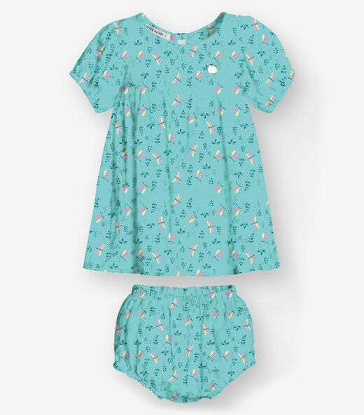 Image_Vestido com Calcinha Feminino Trick Nick Azul