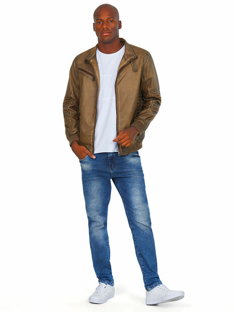 Camiseta Corte a Fio Branco Polo Wear