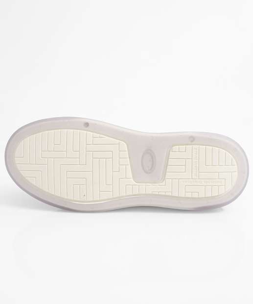 Tênis Casual Masculino Recorte Marrom