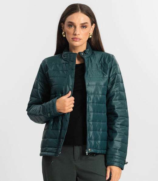 Jaqueta Feminina Microfibra Endless Verde