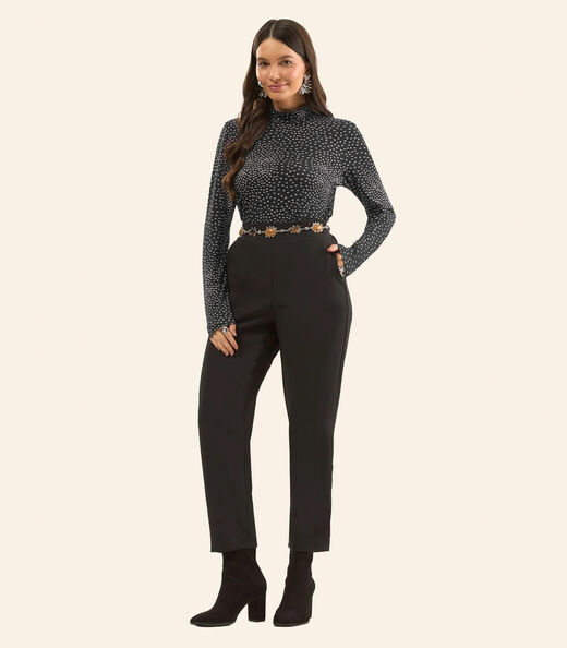 Image_Blusa Feminina Manga Longa Em Viscotorcion Rovitex Preto