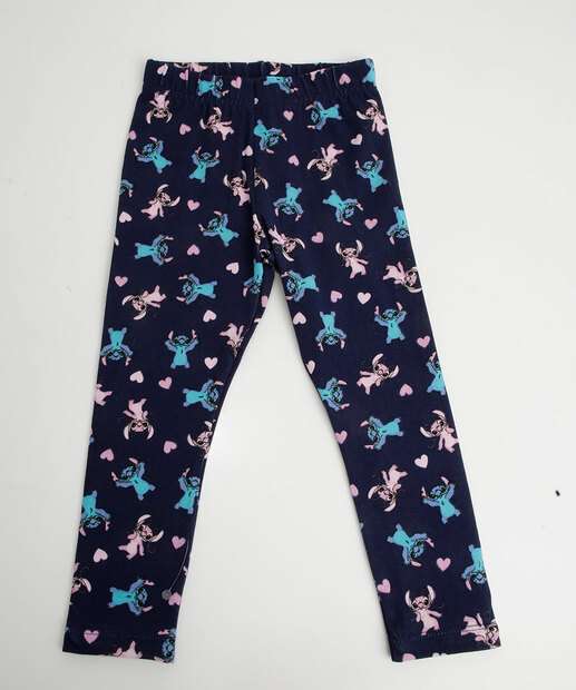 Image_Calça Infantil Legging Stitch Disney Tam 1 a 3