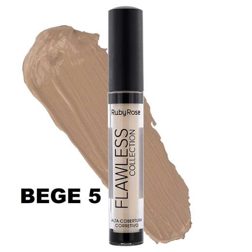 Corretivo Alta Cobertura Bege 5 HB 8080-2 Ruby Rose