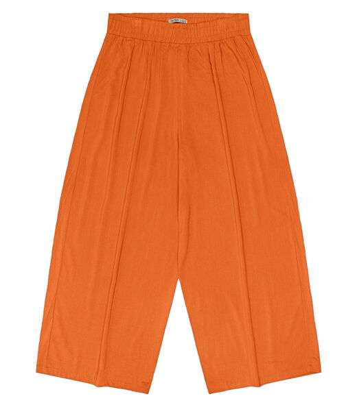 Image_Calça Feminina Plus Size Em Viscose Secret Glam Laranja