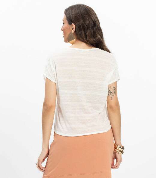 Blusa Feminina Infinita Cor Bege