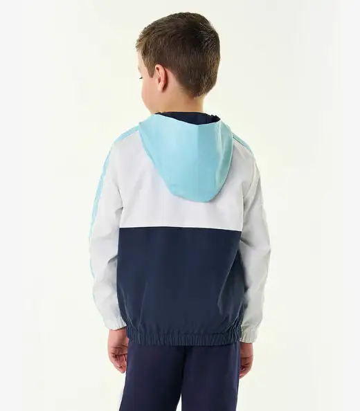 Jaqueta Infantil Em Microfibra Trick Nick Azul