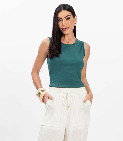 Image_Regata Feminina em Ponto Roma Rovitex Verde