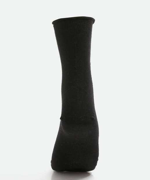 Meia Feminina Cano Médio Strass Marisa