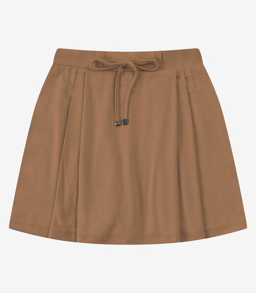 Image_Shorts Saia Feminino Molecotton De Viscose Minty Marrom
