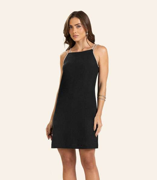 Vestido Feminino Curto Endless Preto