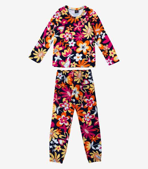 Image_Pijama Infantil Feminino Estapado Select Azul