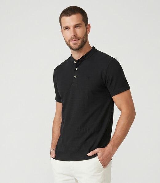 Image_Camiseta Masculina Malhão Maquinetado Diametro Preto
