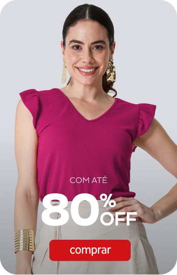 Ultimas oportunidades com até 80%