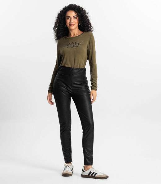 Image_Calça Legging Feminina Rovitex Preto