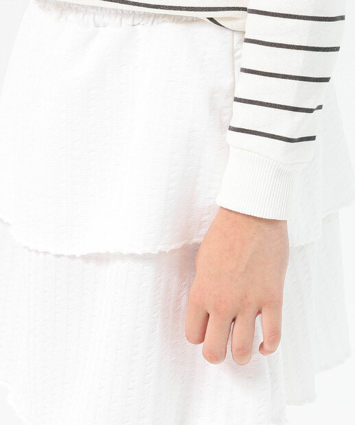 Saia Infantil Marisa Tam 4 a 10 Off White