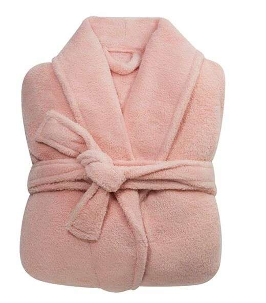 Roupão Microfibra Feminino Camesa Rosa