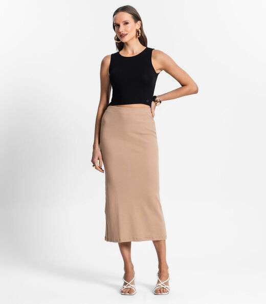 Image_Saia Midi De Ribana Feminina Endless Marrom