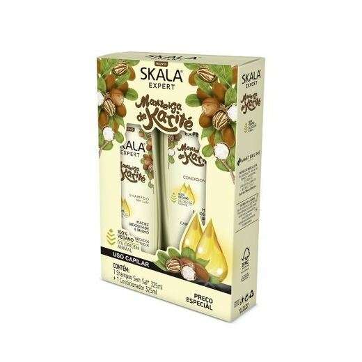 Shampoo e Condicionador Skala 325ml Manteiga Karité