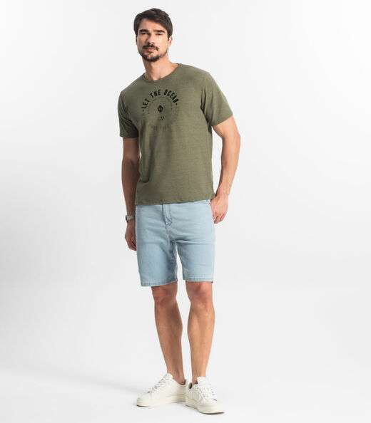 Camiseta Masculina Diametro Verde