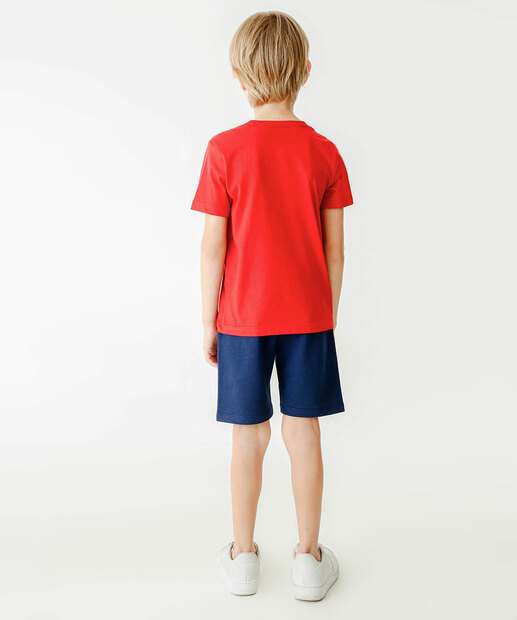 Conjunto Infantil Homem Aranha Marvel Tam 4 a 10