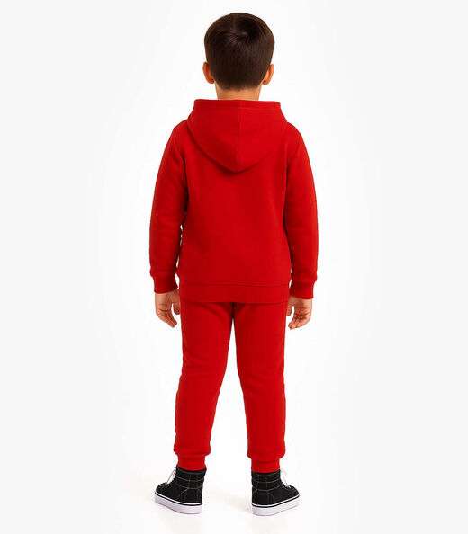 Camiseta Manga Longa Masculino Infantil Select Vermelho