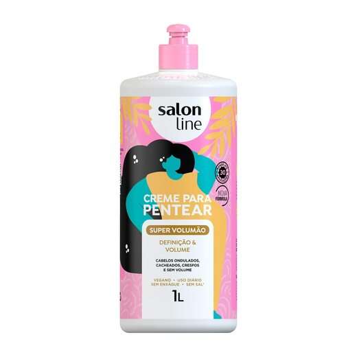 Image_Creme de Pentear Salon Line Super Volumão 1L