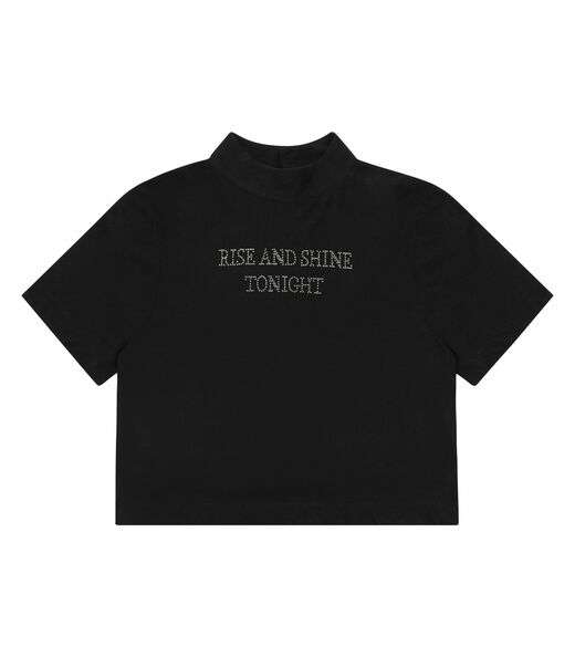 Blusa Feminina Com Gola Alta Endless Preto