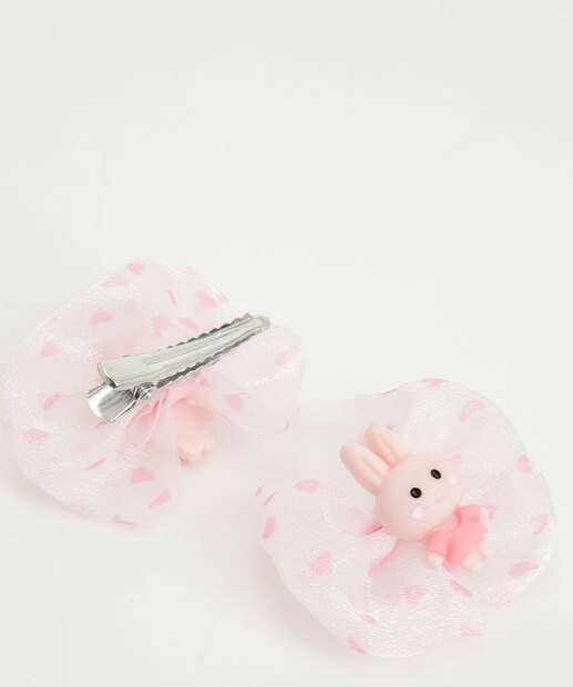  Kit 2 Peças Presilhas De Cabelo Infantil Marisa
