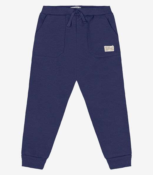 Image_Calça Infantil Masculino Moletom Trick Nick Azul
