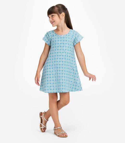 Image_Vestido Feminino Infantil Select Azul