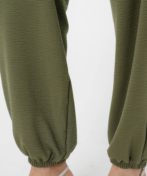 Calça Feminina Aladim Textura Marisa Verde
