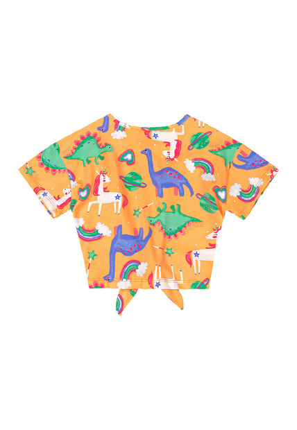 Blusa Infantil Feminino em Cotton Quimby