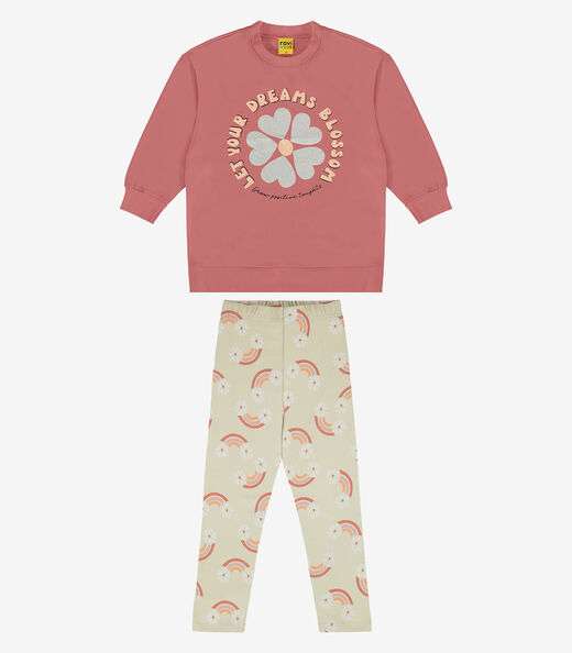 Image_Conjunto Infantil Blusão Com Legging Rovi Kids Rosa
